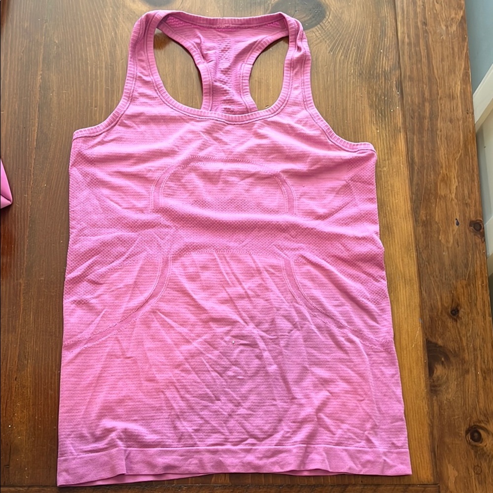 lululemon athletica Pink Tank Top